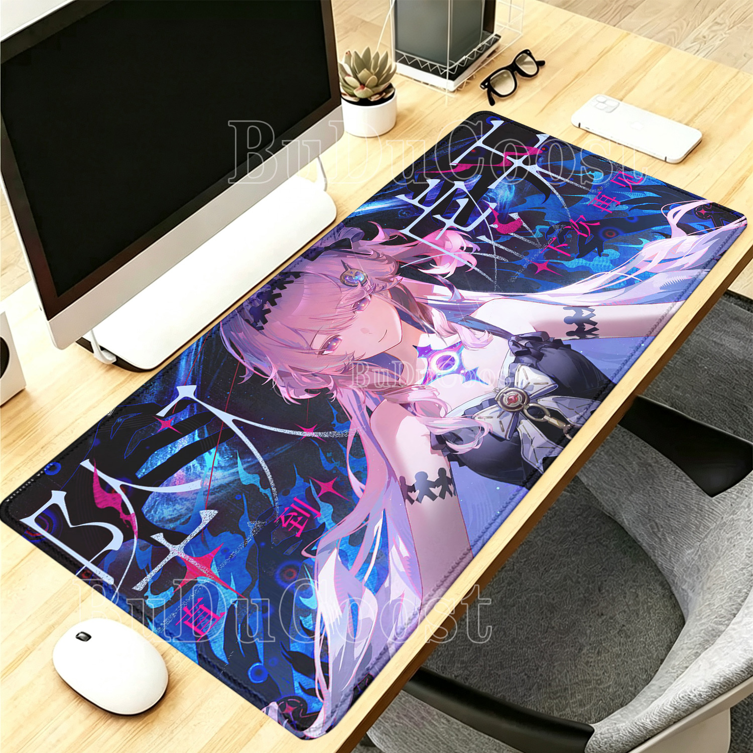 Desk Setup Anime - Kawaii Anime Girl Denia Wuthering Waves