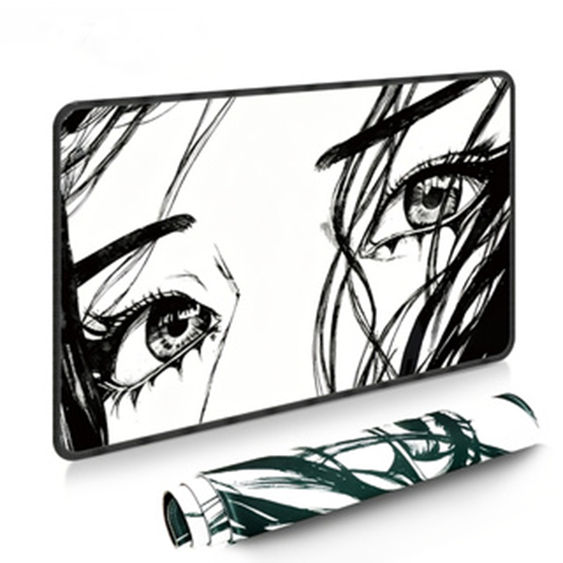 Desk Setup Black And White - 1Pcs Gaming Mouse Pad Desk Mat