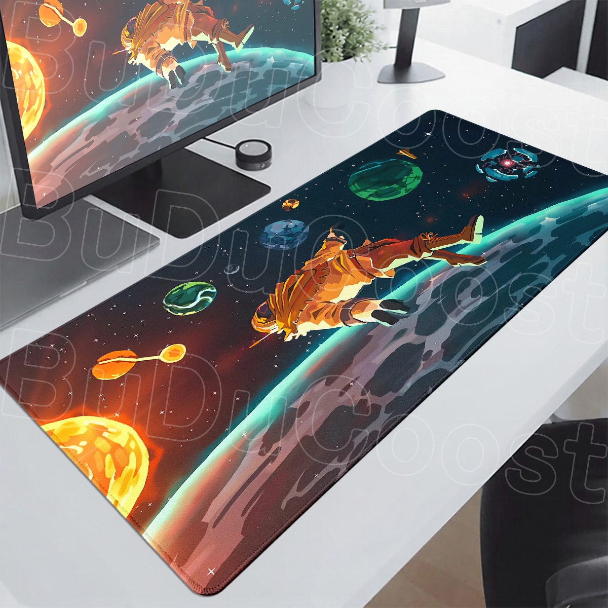 Black & White Universe Space S - Desk Setup Anime 评论和价格