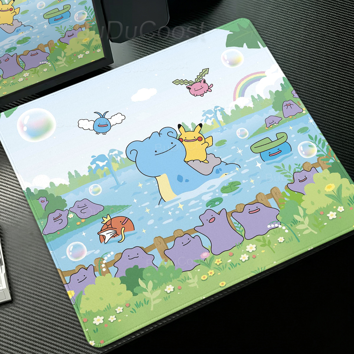 Anime Pokémon Ditto Mouse Pad  - Desk Setup Anime 评论和价格