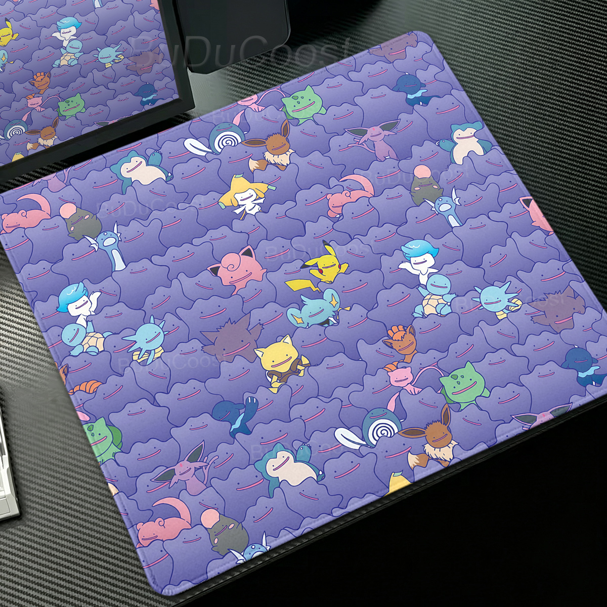 Anime Pokémon Ditto Mouse Pad  - Desk Setup Anime 评论和价格