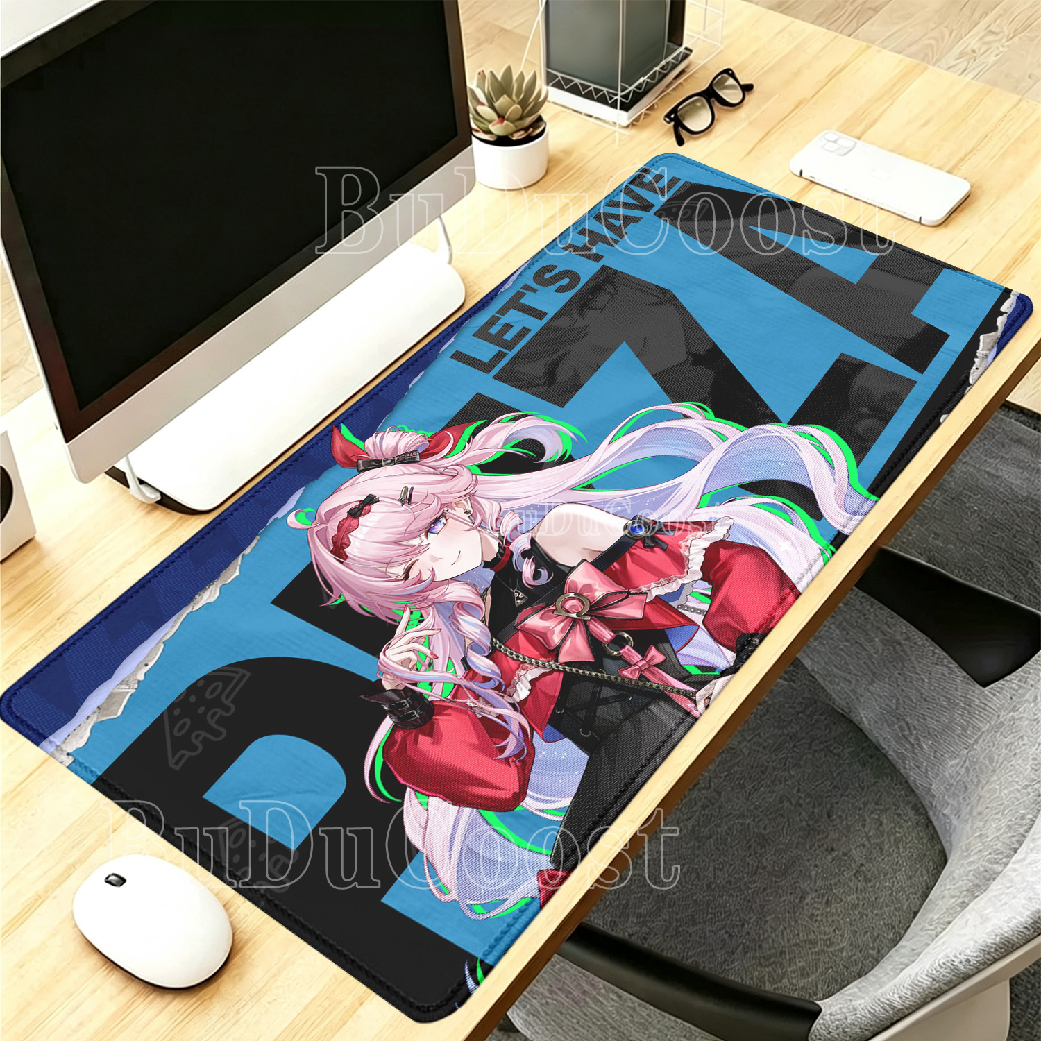 Kawaii Anime Girl Denia Wuther - Desk Setup Anime 评论和价格
