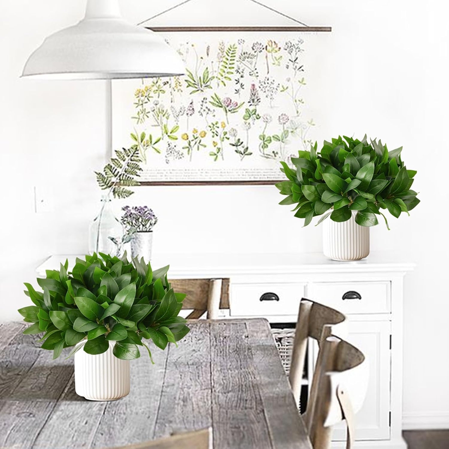 Artificial Flowers Plants leaf - Desk Setup Plants 评论和价格