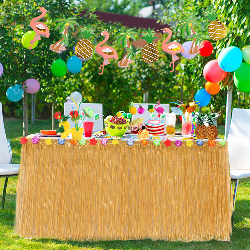 Straw Color Luau Grass Table S - Desk Setup Plants 评论和价格