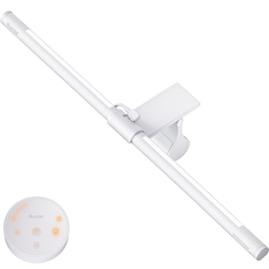 Monitor Light Bar with Remote, - Desk Setup No Computer 评论和价格