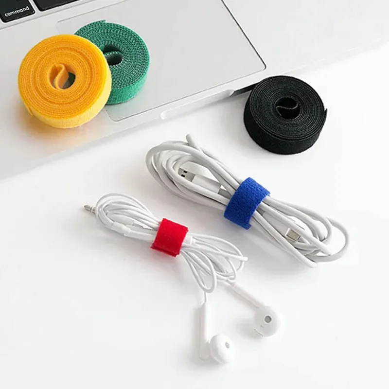 5M/Roll 10mm Cable Organizer N - Cable Velcro Strap 评论和价格