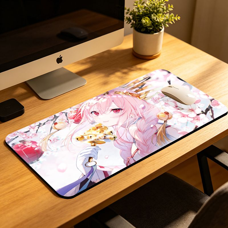 VIKAMA Aesthetic Anime Mouse P - Desk Setup Background 评论和价格
