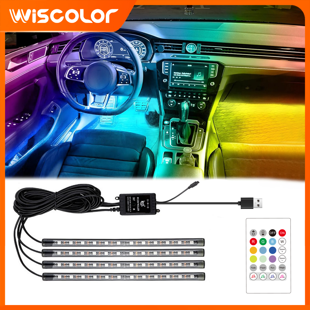 48 LED RGB Ambient Light Strip - Ambient Light Bar Usb 评论和价格