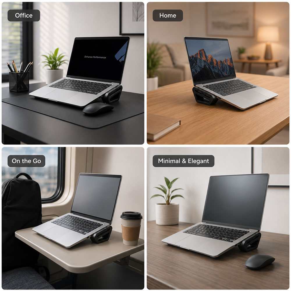 Rafford Laptop Side Stand, Por - Desk Setup Macbook 评论和价格