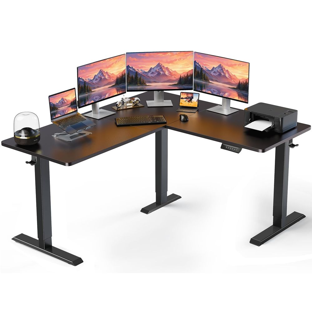 Specialties Computer Desk with - Desk Setup Grey 评论和价格