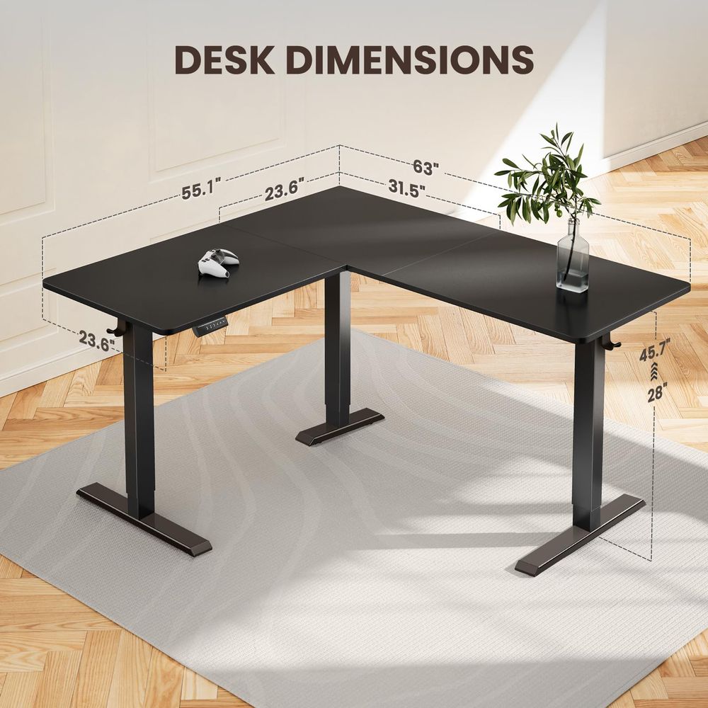 Specialties Computer Desk with - Desk Setup Grey 评论和价格