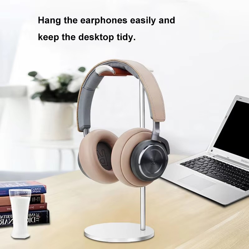 Curved Aluminum Headphone Stan - Gaming Setup Desk 评论和价格