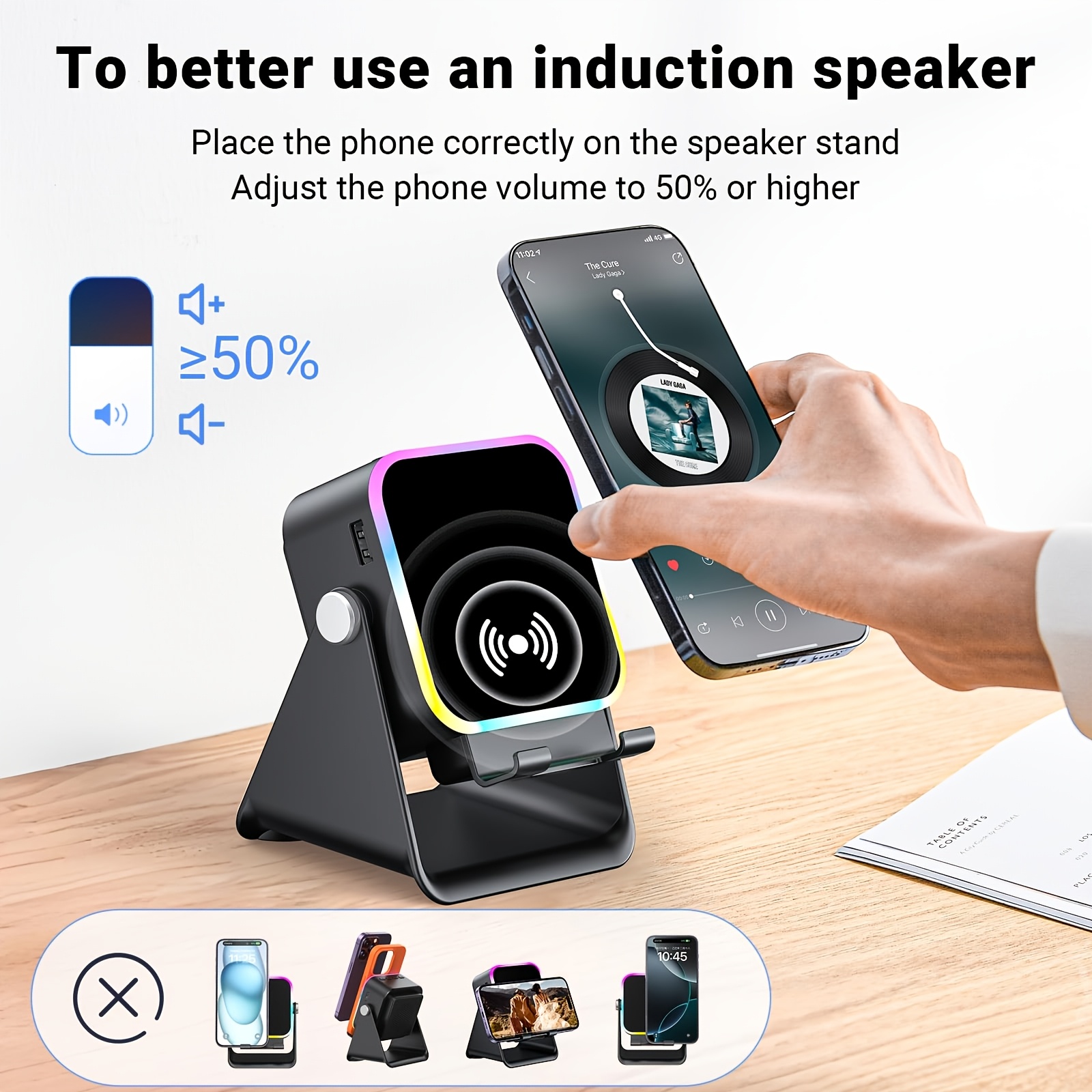 Smart RGB Colorful Light Bluet - Speaker Desk Setup 评论和价格
