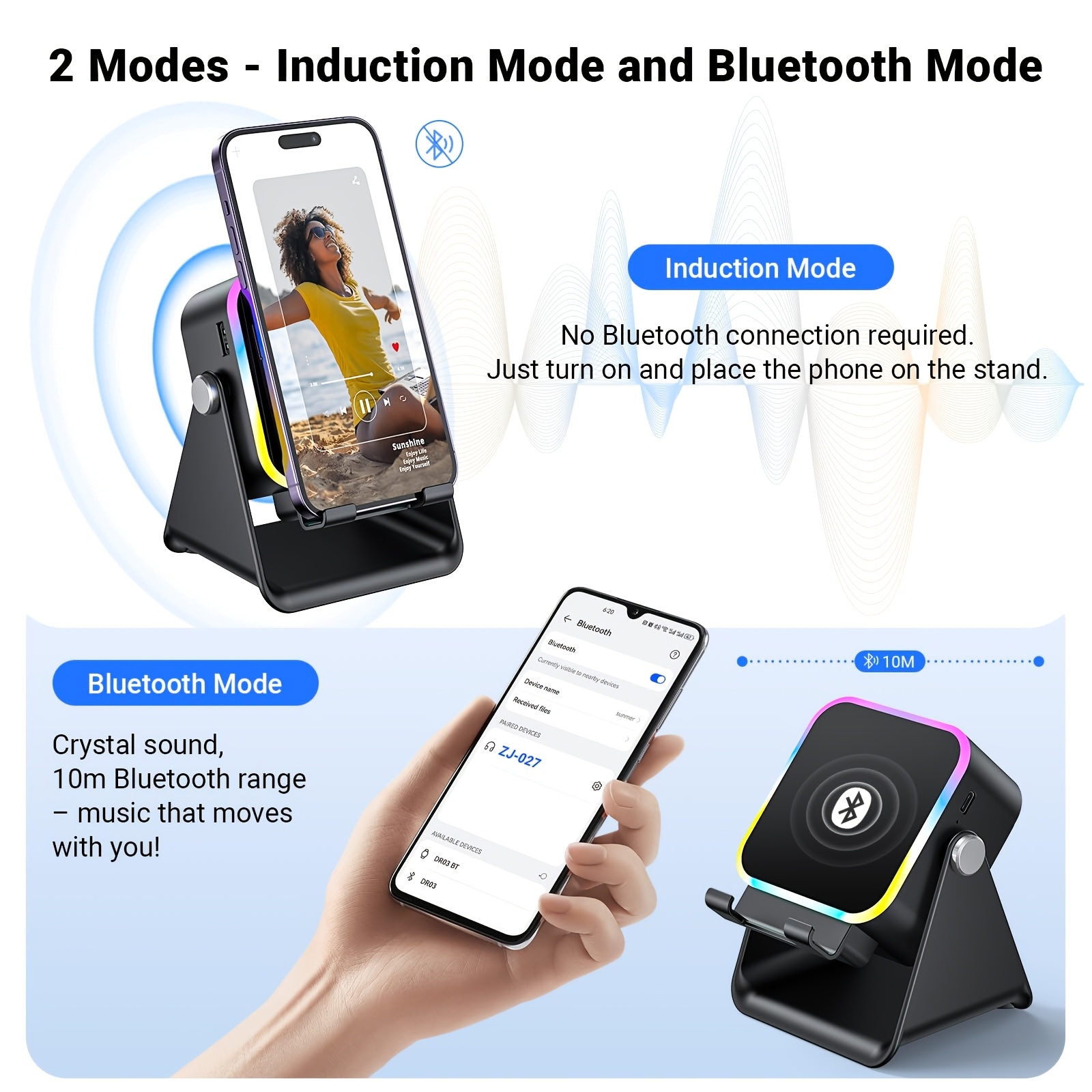 Smart RGB Colorful Light Bluet - Speaker Desk Setup 评论和价格