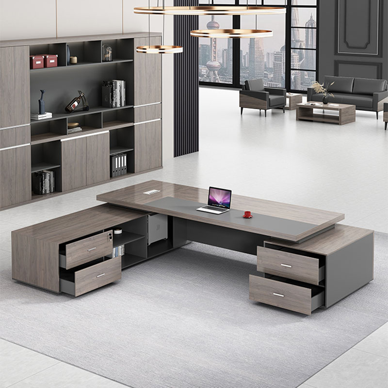 Desk Luxury Storage L Shaped E - Desk Setup No Computer 评论和价格