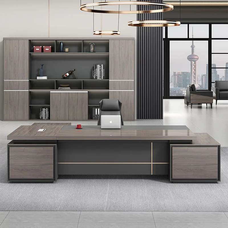 Desk Luxury Storage L Shaped E - Desk Setup No Computer 评论和价格