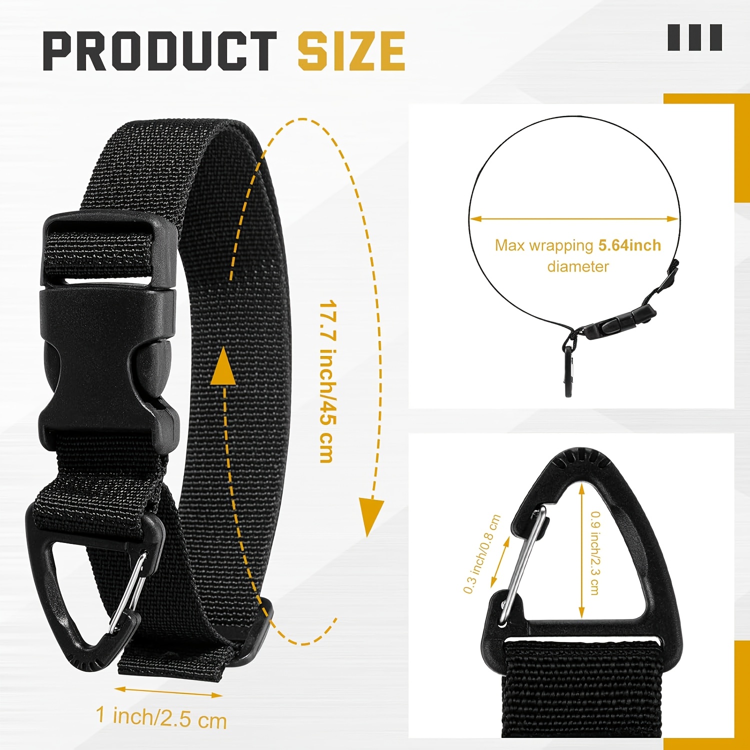 2/4pcs 45cm Adjustable Extensi - Cable Velcro Strap 评论和价格