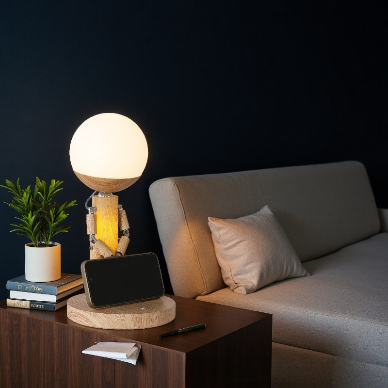 Creative Moon Desk Lamp Bedroo - Desk Setup Black And White 评论和价格