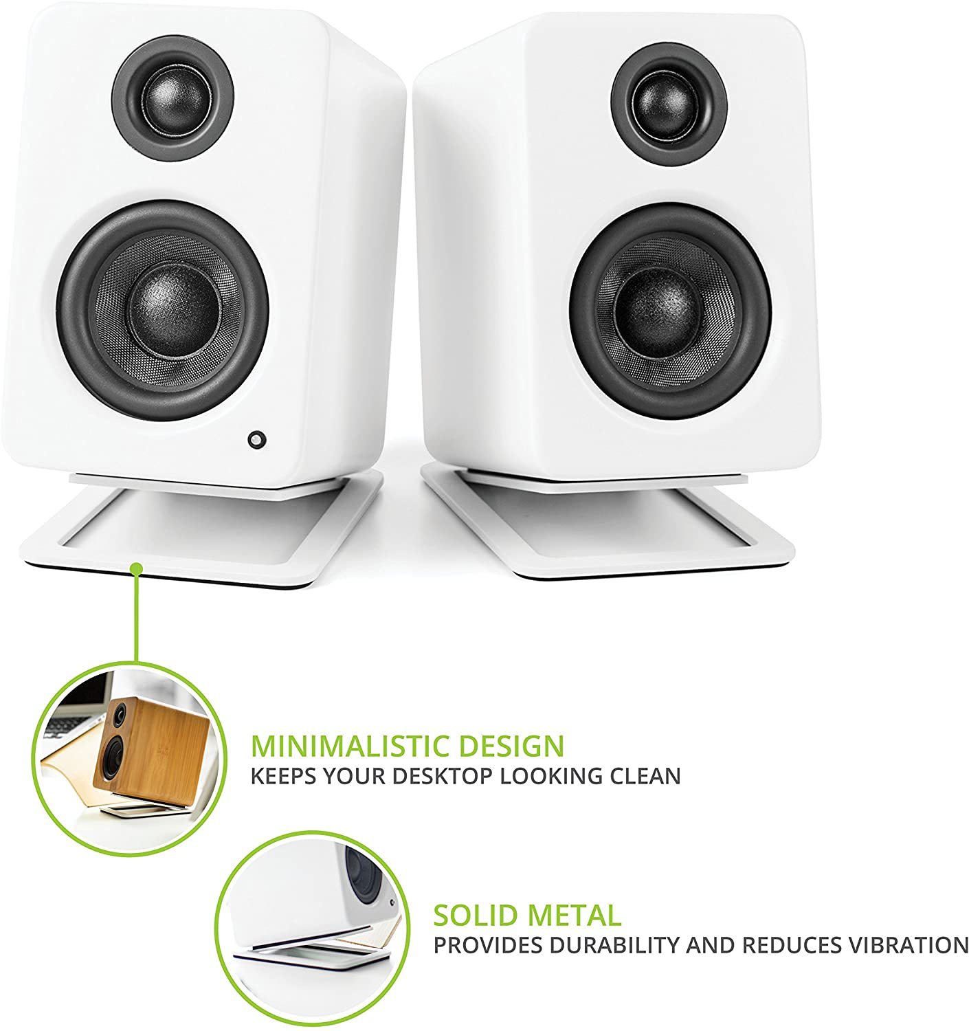 2pcs Desktop Speaker Stands fo - Speaker Desk Setup 评论和价格