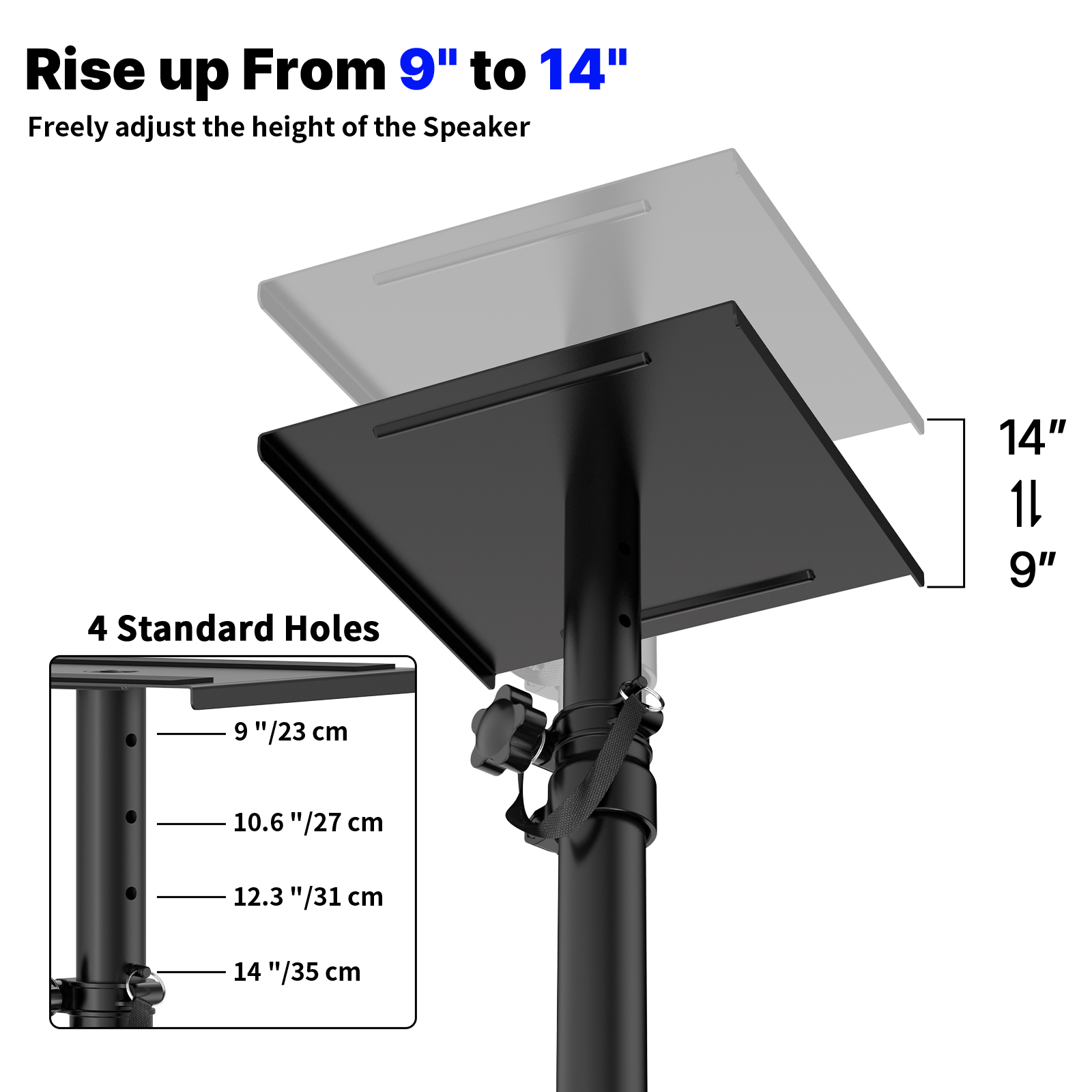 Set of 2 Desktop Clamp Speaker - Speaker Desk Setup 评论和价格