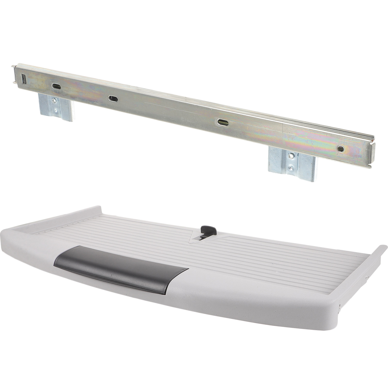 1Set Keyboard Tray Under Desk  - Desk Setup With Keyboard Tray 评论和价格