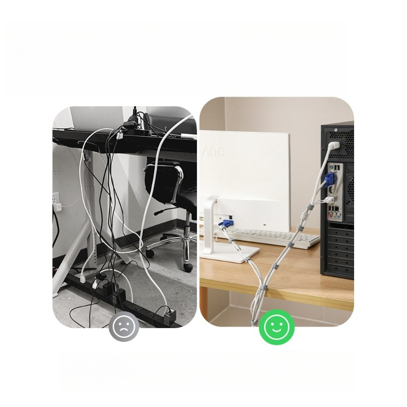Home Cartoon Tearable Velcro C - Cable Velcro Strap 评论和价格
