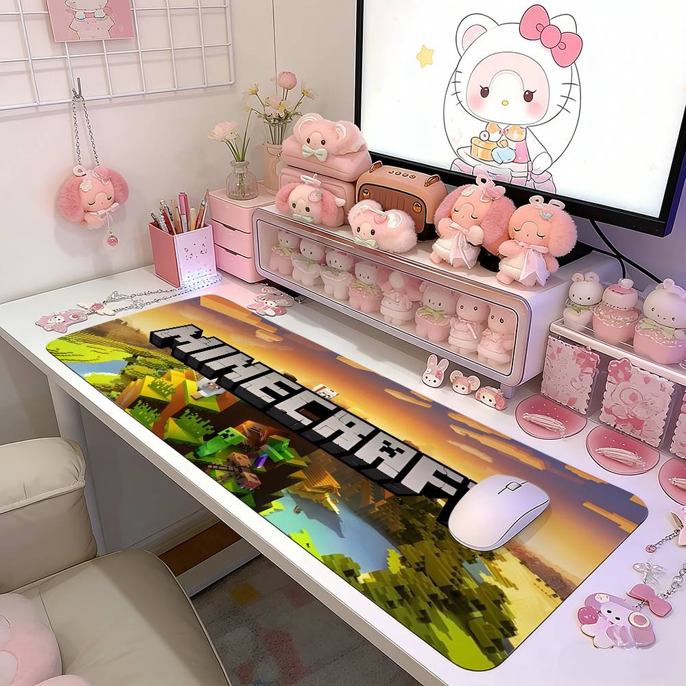 M-Minecraft Game Mouse Pad Gam - Desk Setup Anime 评论和价格