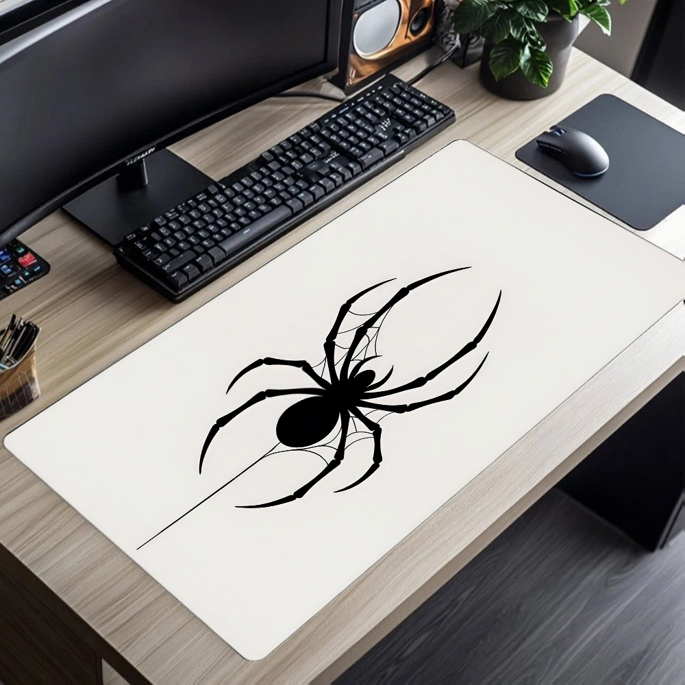 Abstract Black White Mouse Pad - Desk Setup Black And White 评论和价格