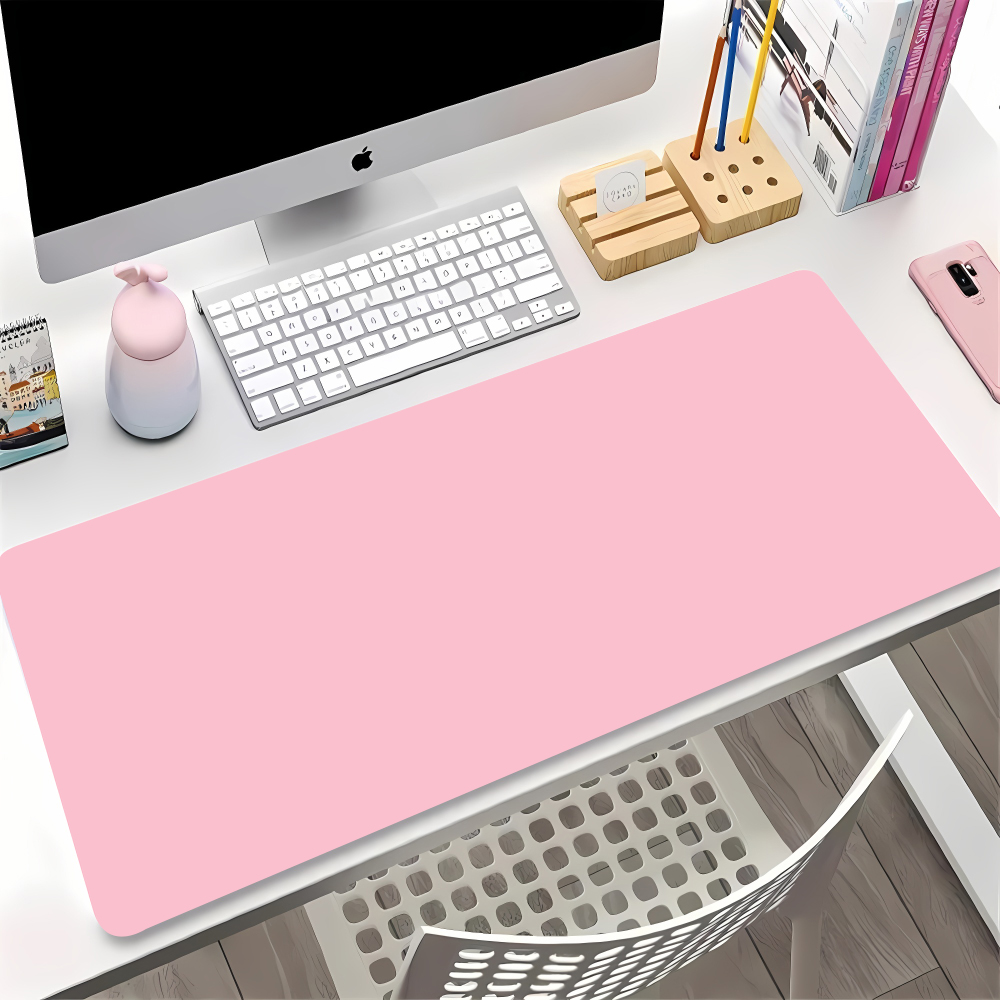 Solid Color Gaming Mouse Pad G - Desk Setup With Keyboard Tray 评论和价格