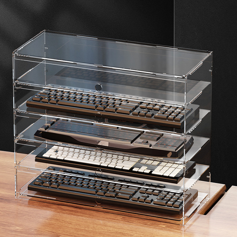 Premium Clear Acrylic Dustproo - Gaming Setup Desk 评论和价格