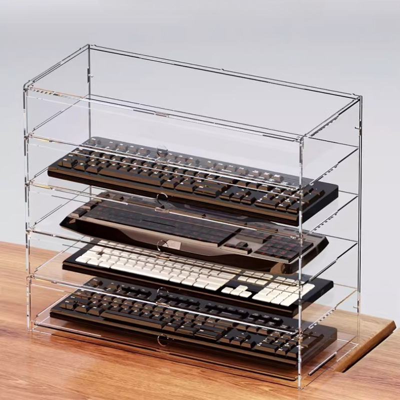 Premium Clear Acrylic Dustproo - Gaming Setup Desk 评论和价格