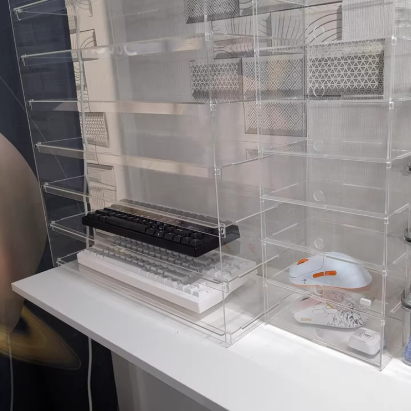 Premium Clear Acrylic Dustproo - Gaming Setup Desk 评论和价格