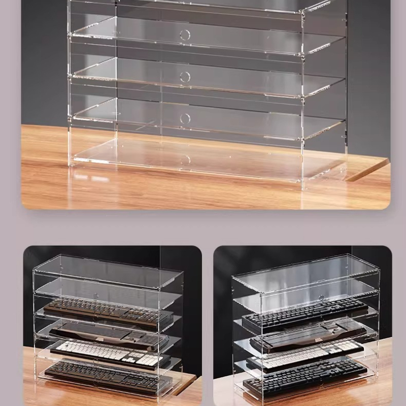 Premium Clear Acrylic Dustproo - Gaming Setup Desk 评论和价格