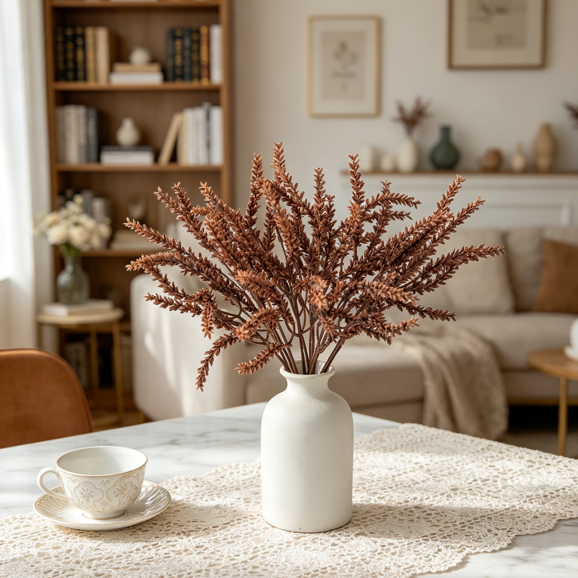 Artificial Plants Wheat Ears W - Desk Setup Plants 评论和价格