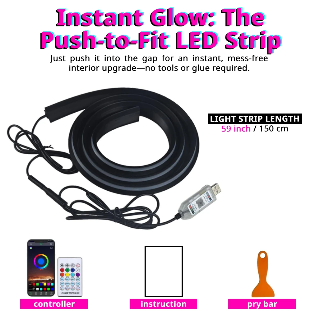 Car Windshield Ambient Light S - Ambient Light Bar Usb 评论和价格
