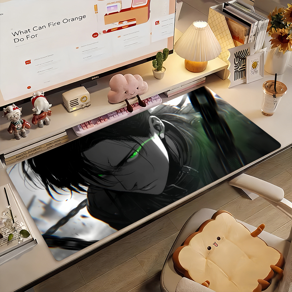 Anime A-Attack on Titan Levi M - Desk Setup Anime 评论和价格