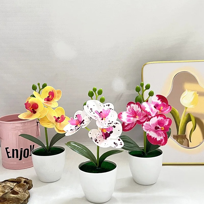 1Pcs 20CM Simulation Plants Po - Desk Setup Plants 评论和价格