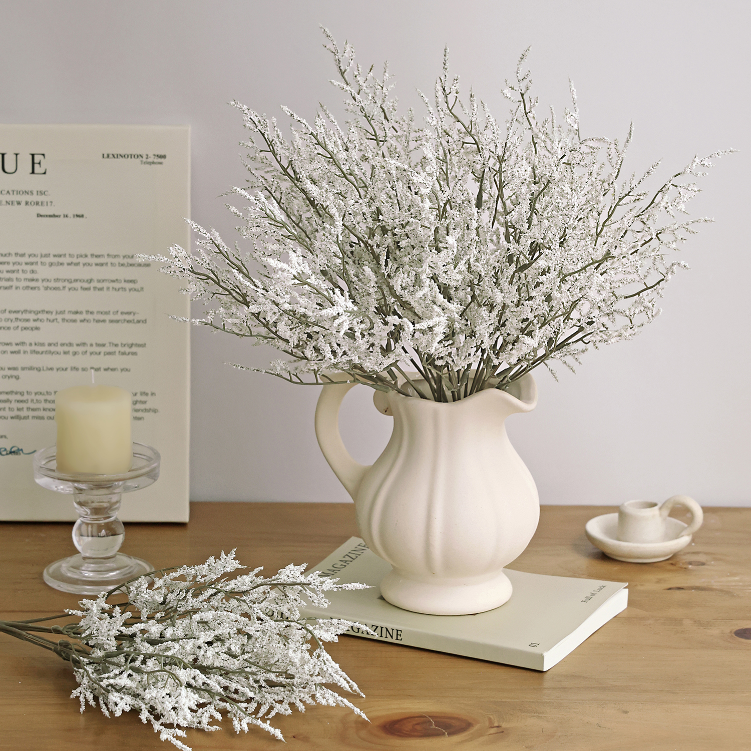 Artificial Plants Grass Festiv - Desk Setup Plants 评论和价格