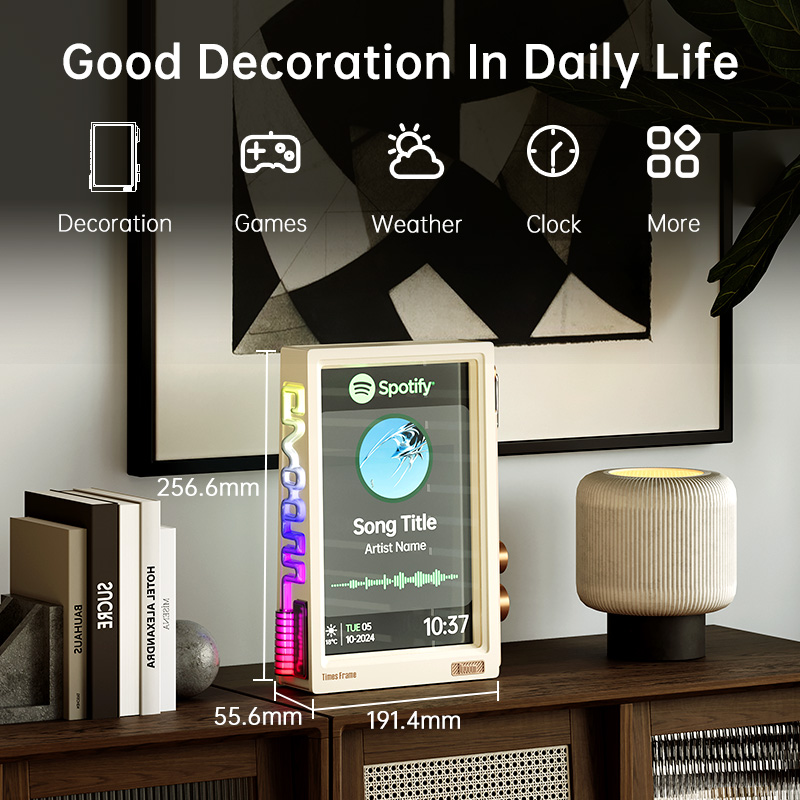 Divoom Times Frame 10.1″ Smart - Speaker Desk Setup 评论和价格