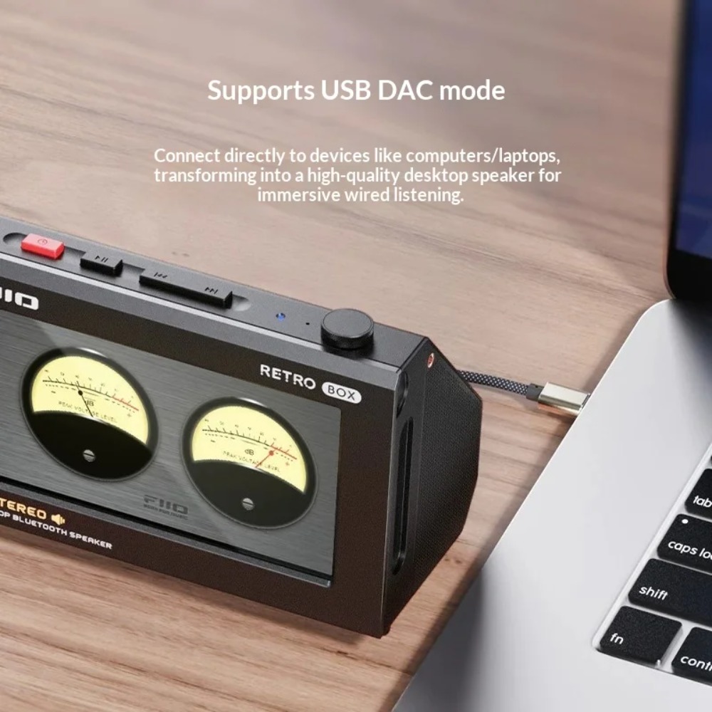 FiiO RETRO BOX Cassette Style  - Speaker Desk Setup 评论和价格