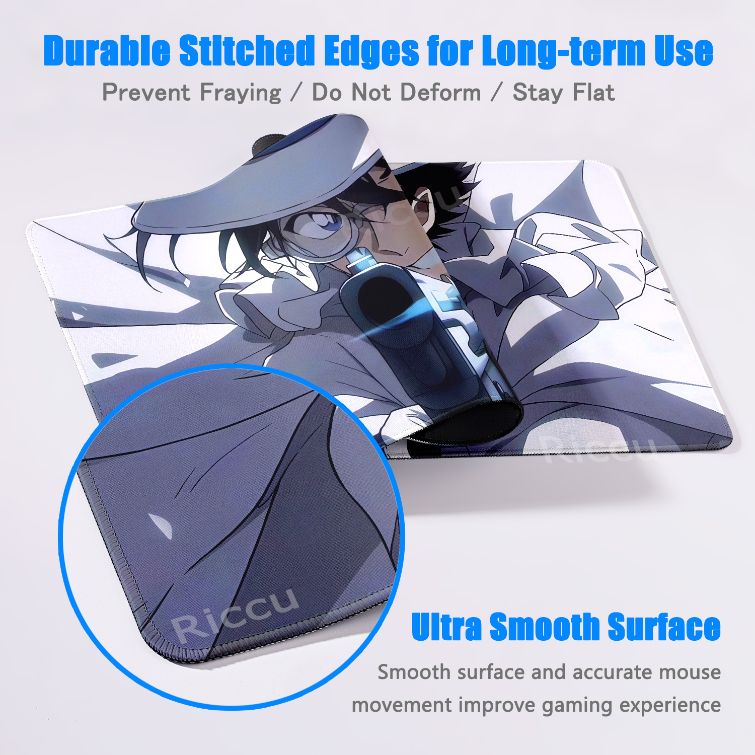 Anime D-Detective Conan Mouse  - Desk Setup Anime 评论和价格