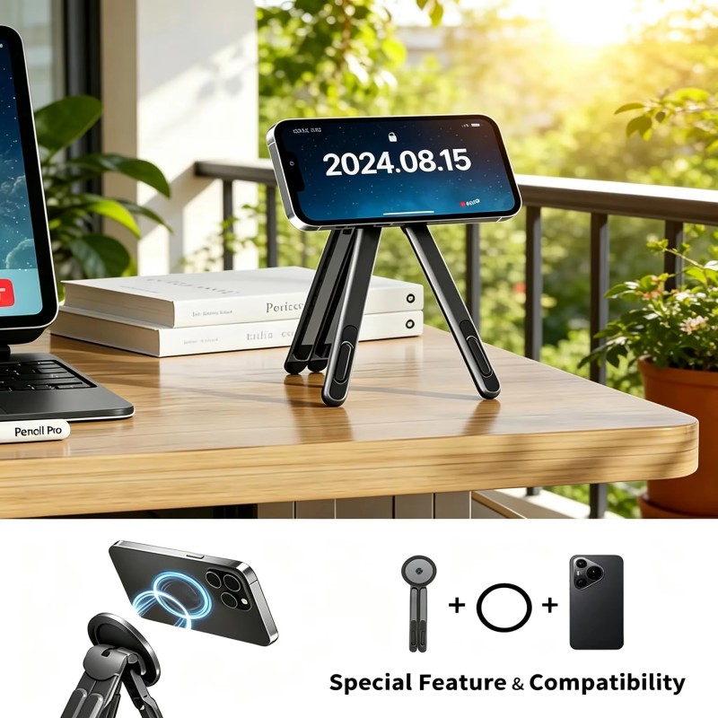Magnetic Phone Holder Laptop A - Desk Setup Macbook 评论和价格
