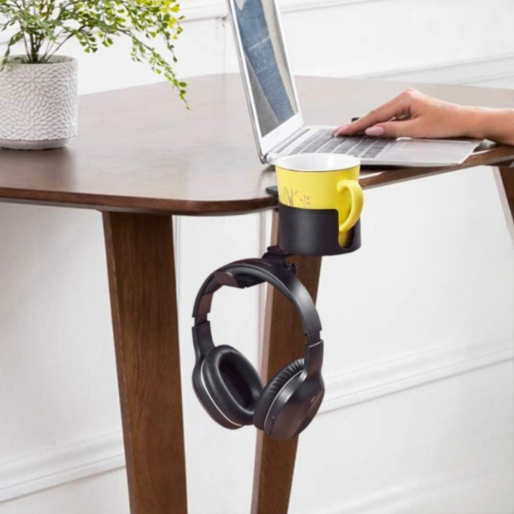 360° Rotating Desk Headphone H - Gaming Setup Desk 评论和价格