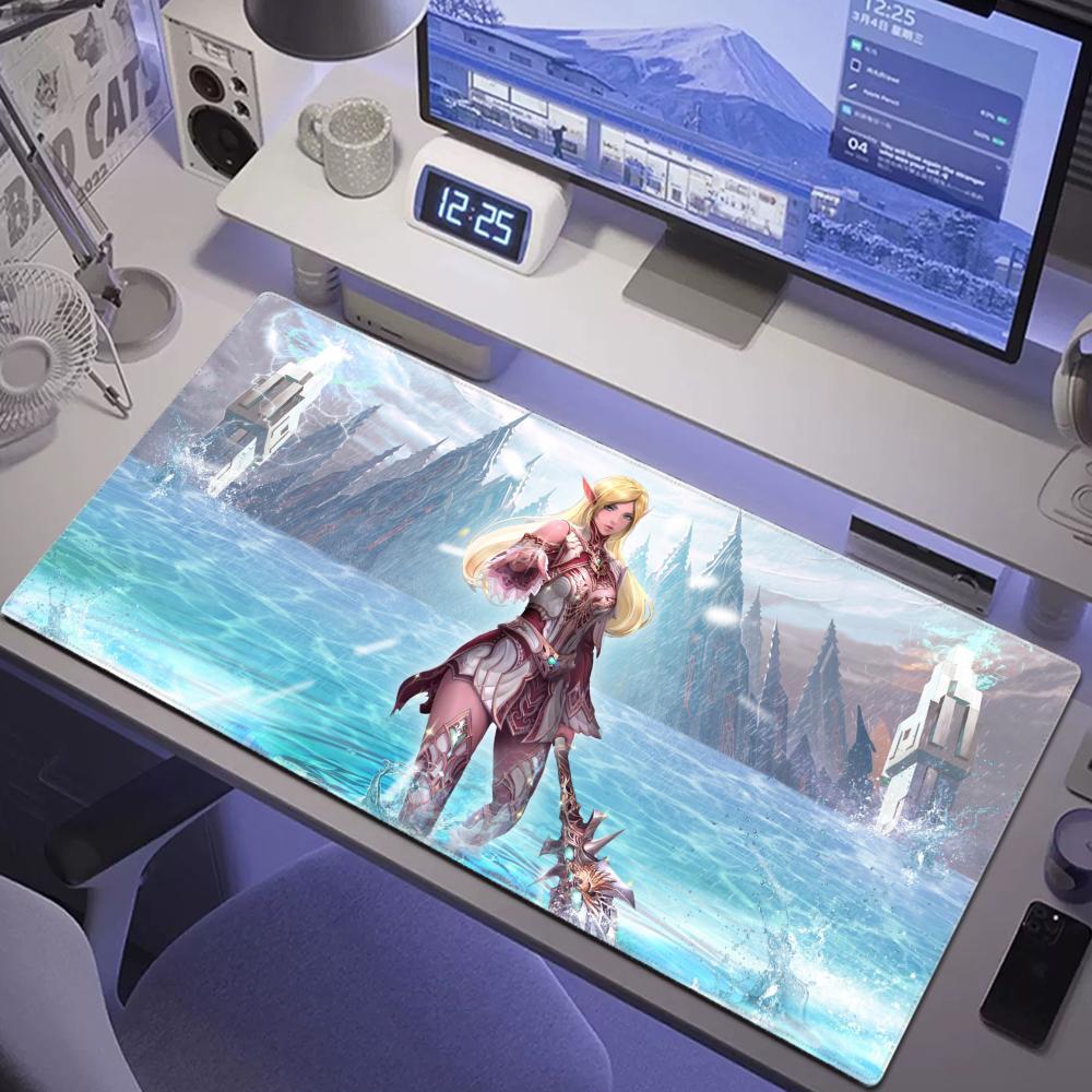 Large Desk Mat Lineage 2 Mouse - Desk Setup Anime 评论和价格