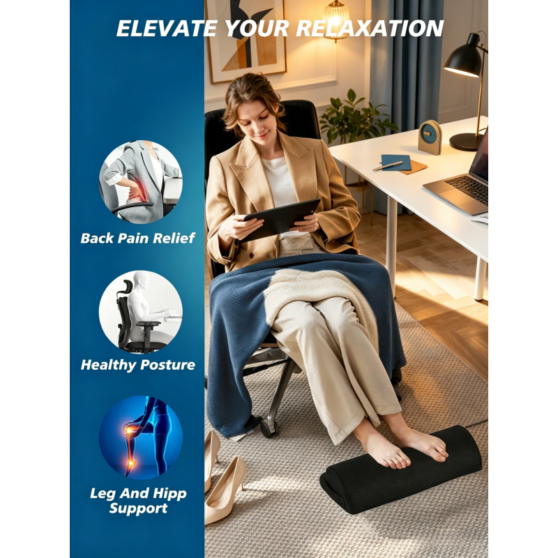 Memory Foam Under Desk Footres - Desk Setup Living Room 评论和价格