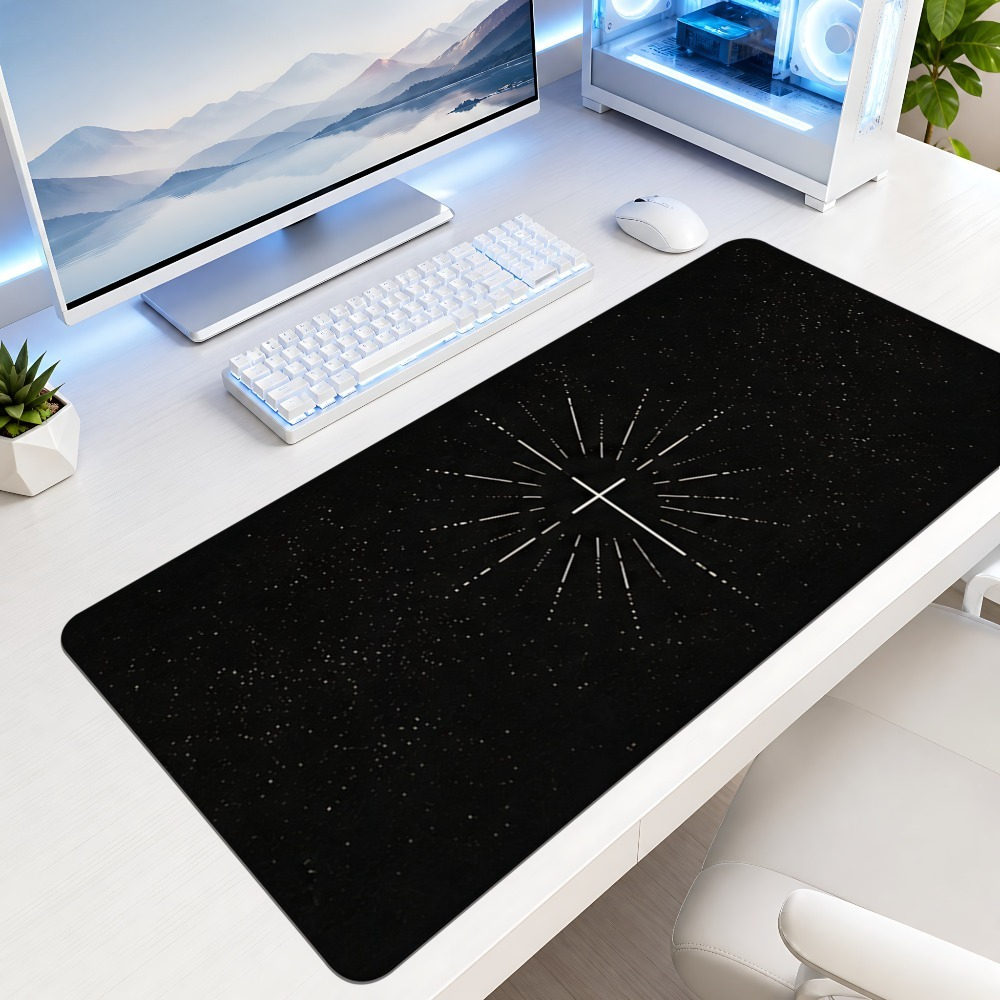 Black and white star-crossed g - Desk Setup Black And White 评论和价格