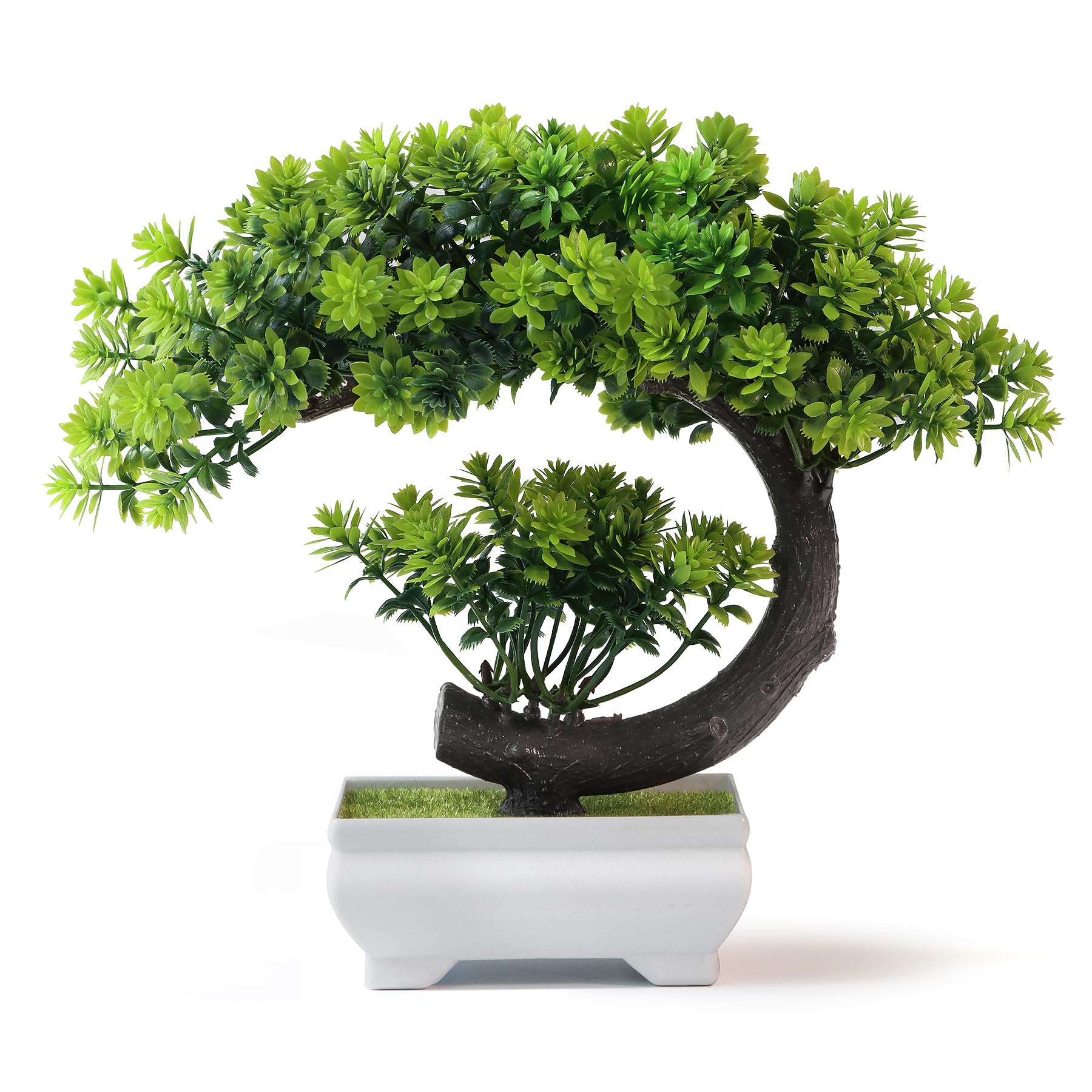 Uflower Small Artificial Plant - Desk Setup Plants 评论和价格