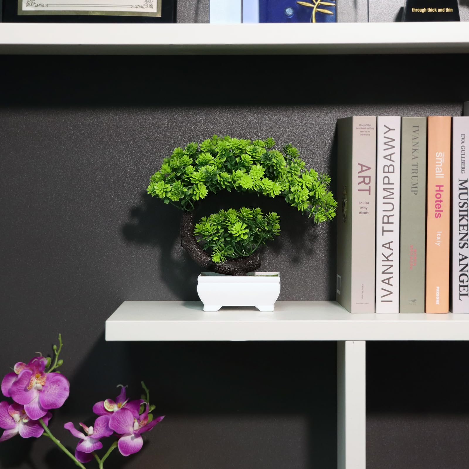 Uflower Small Artificial Plant - Desk Setup Plants 评论和价格