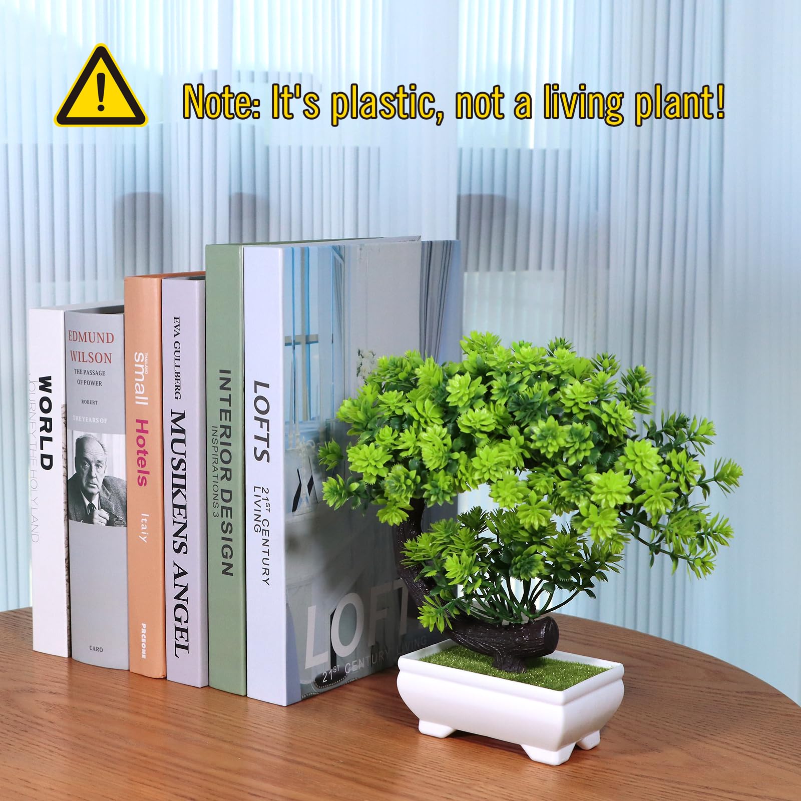 Uflower Small Artificial Plant - Desk Setup Plants 评论和价格