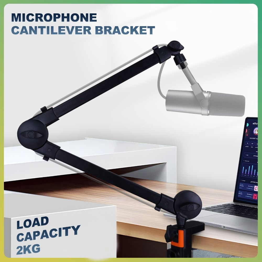 Microphone Boom Arm Mic Stand  - Gaming Setup Desk 评论和价格
